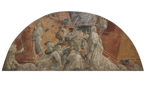 The Flood and Waters Subsiding, c. 1440. Creator: Uccello, Paolo (1397-1475).