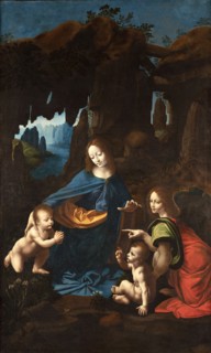 Vergine delle Rocce del Borghetto, ca 1518-1520. Creator: Melzi, Francesco (1493-ca. 1570).