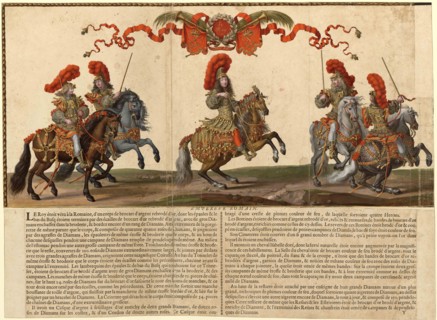 Grand Cavalcade Given in Paris in 1662, 1670. Creator: Silvestre, Israël, the Younger (1621-1691).