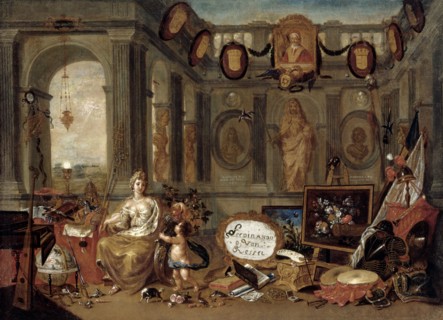 Allegory of Europe, 1689. Creator: Kessel, Ferdinand van (1648-1696).