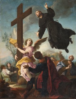 Saint Joseph of Cupertino in Ecstasy, First half of the 18th cent.. Creator: Cignaroli, Giambettino (1706-1770).
