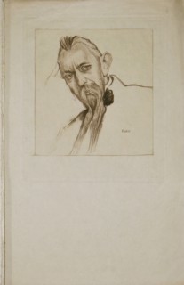 Portrait of Sébastien Voirol (1870-1930) , 1913. Creator: Bakst, Léon (1866-1924).