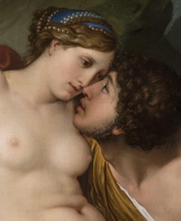 Rinaldo and Armida (Detail), 1812-1813. Creator: Hayez, Francesco (1791-1882).