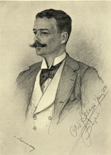 Portrait of a man, Bangkok, 1898.  Creator: Christian Wilhelm Allers.