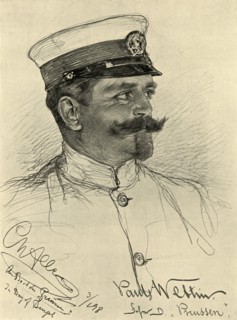 Paul Wettin - crew member on the 'Preussen', Bay of Bengal, 1898. Creator: Christian Wilhelm Allers.