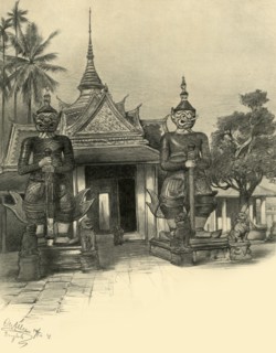 Bangkok, Siam, 1898.  Creator: Christian Wilhelm Allers.