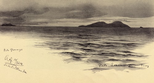 Pemanggil Island, Malaya, 1898. Creator: Christian Wilhelm Allers.