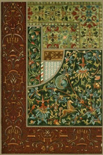 German Renaissance embroidery, (1898). Creator: Unknown.
