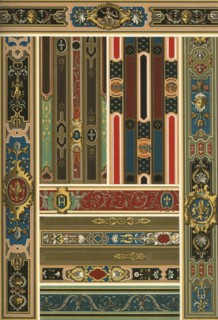 French Renaissance ceiling painting, (1898). Creator: Unknown.