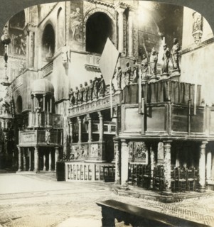 'Interior of San Marco, Venice, Italy', c1909. Creator: Unknown.