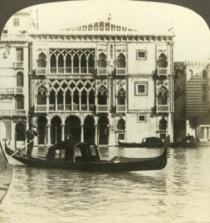 'Palazzo Ca' d'Oro, home of an old merchant of Venice, (N.E.), Italy', c1909. Creator: Unknown.