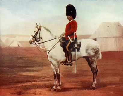 'Sergeant-Major of the 2nd Dragoons. (Royal Scots Greys)', 1900. Creator: Gregory & Co.