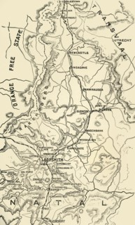 'Map of Northern Natal. Scale 15 Statute Miles to the Inch', 1900. Creator: Unknown.