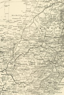 'Map of the Seat of War', 1900. Creator: Unknown.