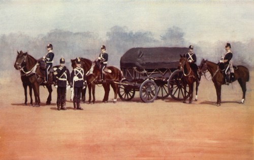'Army Service Corps', 1900. Creator: Gregory & Co.