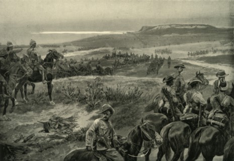 'A Reconnaissance in Force with General French's Cavalry Near Colesberg', 1900. Creator: Richard Caton Woodville II.