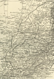'Map of the Seat of War', 1901. Creator: Unknown.