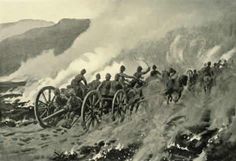 'General Buller's Advance: Pursuing the Boers After the Fight on Helpmakaar Heights', 1901. Creator: J Nash.