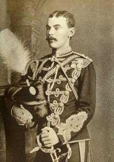 'Lieut.-Colonel The Earl of Airlie (12th Lancers)', 1901. Creator: Bassano Ltd.