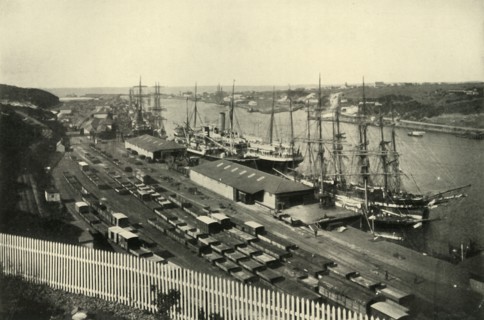 'The Harbour, Buffalo River, East London', 1901. Creator: Wilson.