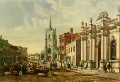 'Market Hall, Sudbury', c1850, (1943).  Creator: Walker.