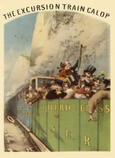 The Excursion Train Galop, sheet music cover, c1860, (1945).  Creator: Unknown.