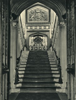 'Staircase in the Speaker's House', 1947. Creator: Unknown.