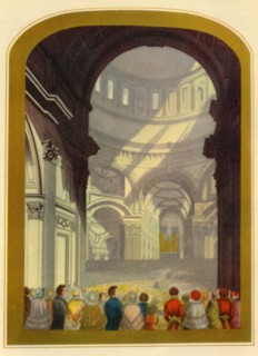 'A Service in St. Paul's Cathedral', c1850, (1947).  Creator: Bradshaw & Blacklock.