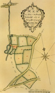 'The Estate of Charles Henry Talbot, Dodderhill, 1770', (1944).  Creator: Unknown.