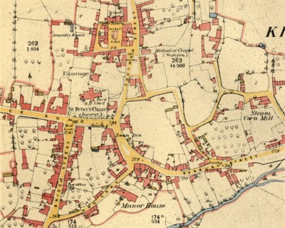 'The Village of Kineton, Warwickshire', 1885-1887, (1944).  Creator: Unknown.