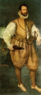 'Sir Martin Frobisher', late 16th century, (1946).  Creator: Cornelius Ketel.