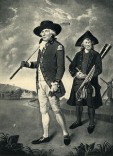 'Golfers at Blackheath', 1790, (1947).  Creator: Unknown.