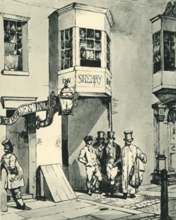 'Inn and Post Office', 1830, (1943). Creator: Eugene Louis Lami.