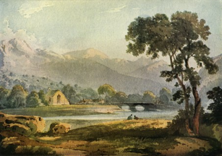 'In the Lakes', early 19th century, (1943). Creator: John Varley I.