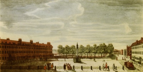 'Lincoln's Inn, of which Bentham became a member in 1817', 1943. Creator: J Marsh.