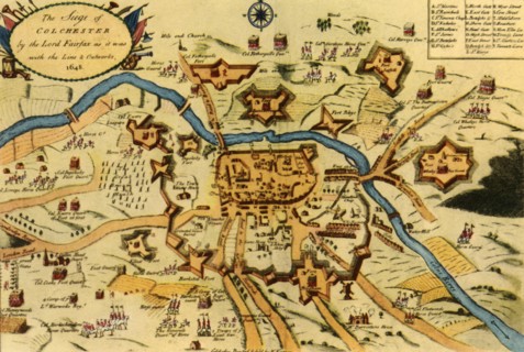 'The Siege of Colchester by the Parliament Forces..., 1648', (1944).  Creator: W Keymer.