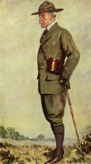 Lord Baden-Powell, 1911, (1944).  Creator: Ape Junior.