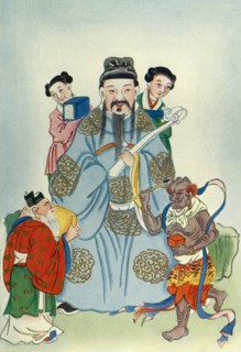 'Wen Ch'ang, K'uei Hsing, and Chu I', 1922. Creator: Unknown.