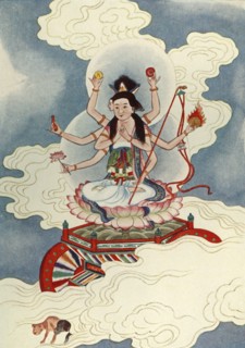 'Tou Mu, Goddess of the North Star', 1922. Creator: Unknown.