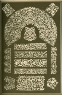 Italian Renaissance lace, (1898). Creator: Unknown.