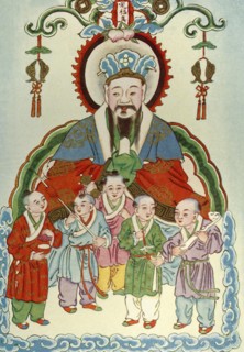 'The Kitchen-God', 1922. Creator: Unknown.