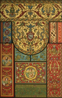 Italian Renaissance embroidery and carpet-weaving, (1898). Creator: Unknown.