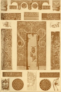 Scandinavian wood-carvings, (1898). Creator: Unknown.