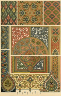 Islamic illuminated manuscrits, (1898). Creator: Unknown.