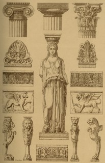 Ancient Greek ornamental architecture and sculpture, (1898).  Creator: Unknown.