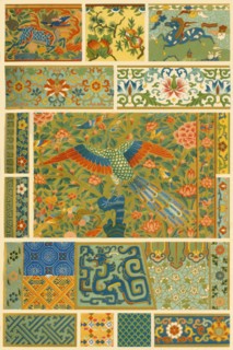 Chinese painting, weaving, embroidery and cloisonné, (1898).  Creator: Unknown.