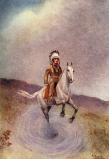 'He emerged in his own country', 1914. Creator: Unknown.
