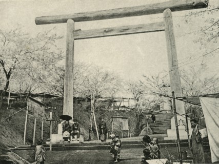 'A Temple Gate', 1891. Creator: Unknown.