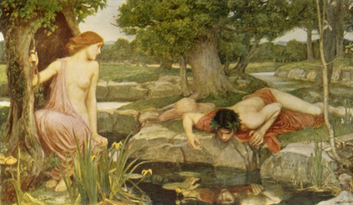 'Echo and Narcissus', 1903, (c1915). Creator: John William Waterhouse.