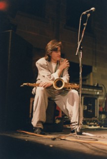 Tommy Smith, London, 1988. Creator: Brian Foskett.